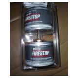 Stovepipe firestop  range hood fire suppressor