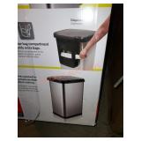 Glad motion sensor waste bin