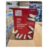 100 Clear Incandescent Mini Lights (24 Boxes