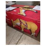 Home Accents 4.5ft LED Feeding Reindeer