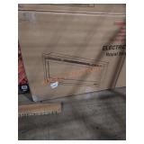 Royal slim electric fireplace