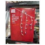 300 Multi Colored Mini Icicle Lights (6 Boxes