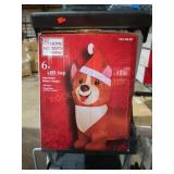 6ft LED Corgi Airblown Inflatable