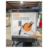 HDX 16 Gauge Self Retracting Cord Reel w Triple
