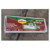 Vigoro Elevated Garden Bed, White Metal