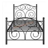 VECELO Twin Size Bed Frame Support with Headboard