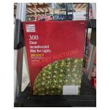300 Clear Incandescent Mini Net Lights (4 Boxes)