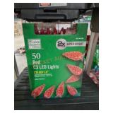 50 Red C3 LED Lights (11 Boxes Total)