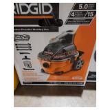 Ridgid 4gal wet/dry vac