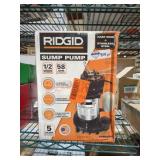 Rigid Sump Pump 58gal/min 1/2 Horsepower