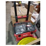 Milwaukee packout rolling tool box