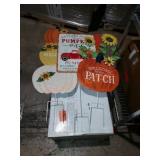 3  Piece holiday yard stakes