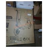 Metro seated electric scooter