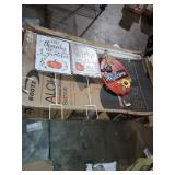 Fall decor signs