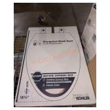 Kohler elongated toilet seat