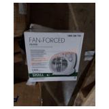 Fan-forced heater 3xthebid