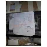 Bestier 44" computer desk with led