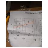 Clothing and shoe rack