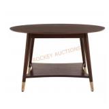 StyleWell Ramsey 32 in. Sable Brown Wood Round