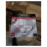 Defiant motion-activated sec. lights. 2xthebid
