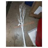 Lighted birch branch qty 2