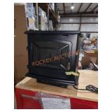 Small electric fireplace