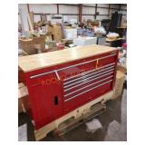 7 drawer husky workbench, top drawer stuck