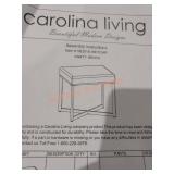 Carolina living padded vanity bench