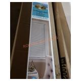 Hampton bay 1" Aluminum blinds. 51"x48" 4pk