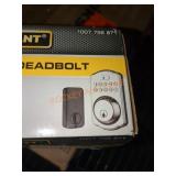 Defiant electronic deadbolt