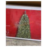 7.5ft Festive Pine LED Pre Lit Artificial Tree