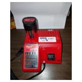 Milwaukee m12/m18 battery charger n battery
