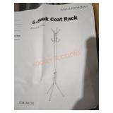 8 Hook Coat Rack
