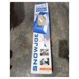 Snow Joe Ice Scraper + Snow Broom