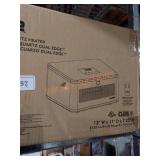 Duraflame dual edge infrared quartz heater