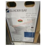 Glacier Bay All in One Dual Flush Toilet