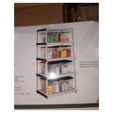 HDX heavy duty 36"×24" storage unit with 5 shelves