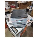 MQ small 3 drawer plastic storage