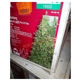 7.5ft Cedarburg noble fir LED pre-lit artificial