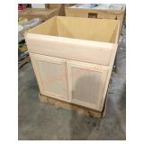 30" Unfinished Cabinets