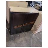 31" Dark Brown Cabinets