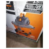 Rigid wet dry vacuum 6 gallon
