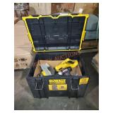 Dewalt craftsman tool and toolbox lot drill saw