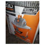 Rigid wet dry vacuum 9gallon