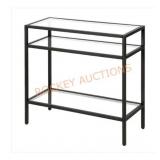 MeyerCross 24in bronze modern glam side table