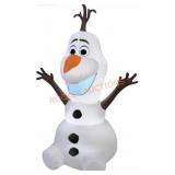 Disney 48" Airblown Olaf, Multicolor