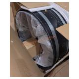 36" round deep bowl fire pit