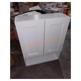 21.5"×8"×25.5" White Wall Cabinet