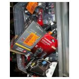 Home depot Tote misc items lot husky kwikset etc