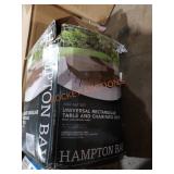 Hampton Bay Universal rectangular table and chair